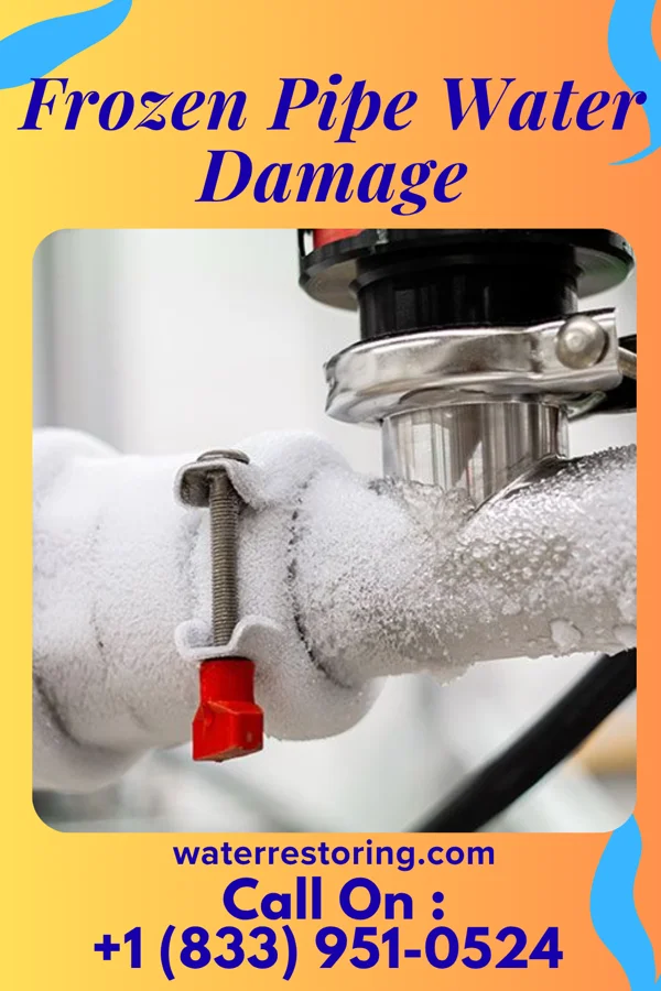 Frozen Pipe Water Damage in Hatley, MS